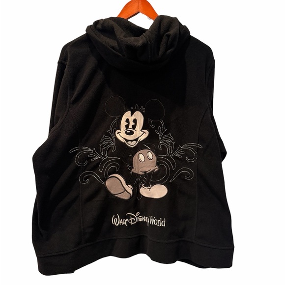 Disney Parks Embroidered Fleece Sweater - Picture 2 of 3